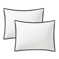 thumbnail image 6 of Mainstays Standard Pillow Sham - Black, Corduroy, Reversible Bed Sham, 2 Pack, 6 of 6