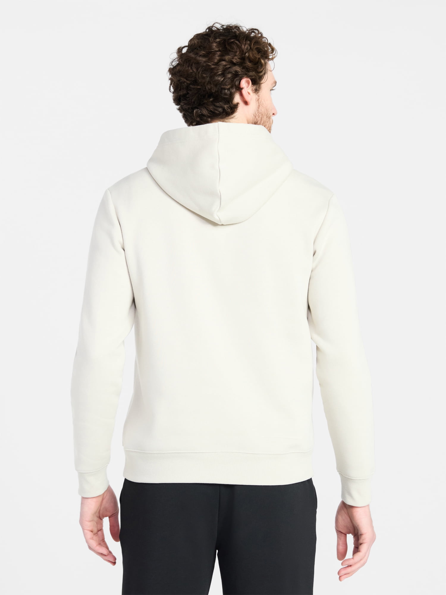 Athletic Works Men's & Big & Tall Men's Fleece Hoodie Sweatshirt, Sizes XS-4XLT