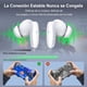 thumbnail image 5 of Audífonos Inalámbricos 1 Hora Bluetooth Blanco con Micrófono y Estuche de Carga USB C Deportivos In-, 5 of 7