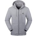 thumbnail image 1 of Sudaderas con capucha térmicas para hombres y mujeres Sudadera térmica con cremallera completa, 1 of 5