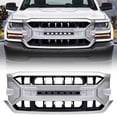 thumbnail image 1 of AMERICAN MODIFIED Armor Grille for 2016-2019 Chevrolet Silverado 1500, Silver, 1 of 12