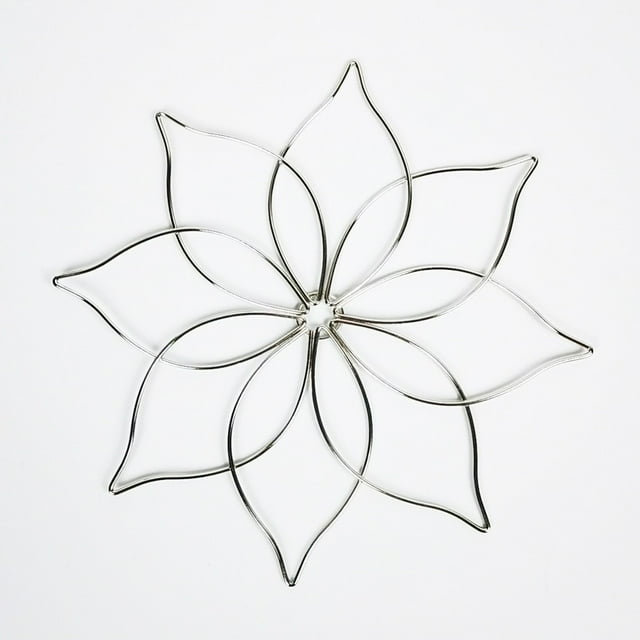 Herramientas y mejoras para el hogar Dispositivo auxiliar para arreglos florales de acero inoxidable y metal Dispositivo auxiliar para arreglos florales de hierro multicolor Soporte para arreglos flor
