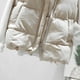 thumbnail image 5 of Chaquetas para mujer, chaleco de bolsillo, chaqueta corta, invierno, sin mangas, cuello vuelto, cremallera, prendas de vestir exteriores sólidas Odeerbi ODB-3, 5 of 5