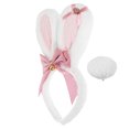thumbnail image 2 of CIMAXIC Party 1 Set Cosplay Party Rabbit Ear Headbands Furry Tail Adorable Photo Prop,10.63"X5.91"X1.18", 2 of 5