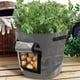 thumbnail image 4 of Fiudx Bolsa de Siembra, Contenedor de Pe Ecológico, Maceta para Papas con Ventana Lateral, Bolsa de Jardín con Doble Asa, Orificios de Drenaje para Balcón, Ideal para Hogar y Exterior, Solución de Al, 4 of 7