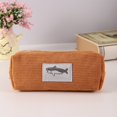 thumbnail image 6 of Corduroy Shark Pencil Pouch for s, Large Pen Case with Zipper, Holds 40 Pencils, Ideal for Office Desk or Travel, 6 of 6