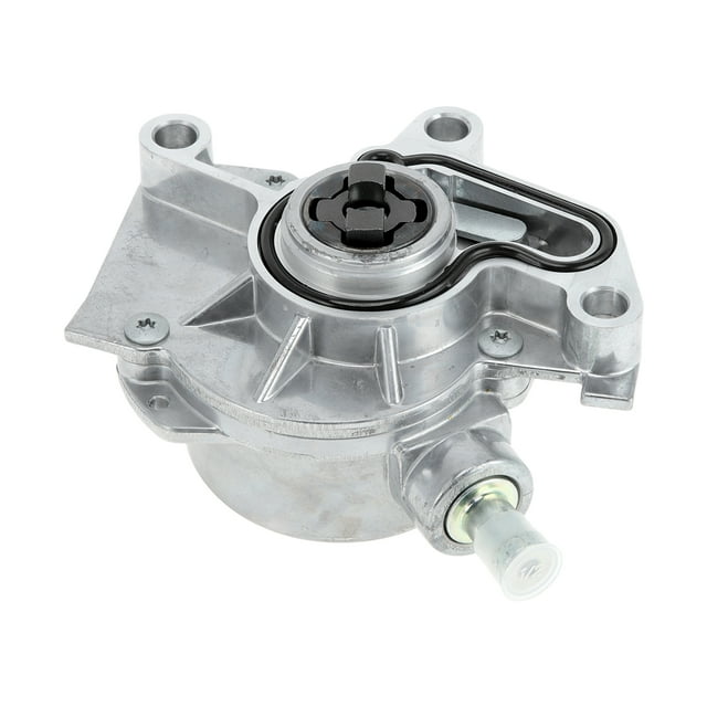 Bomba de vacío de freno Unique Bargains No.038145101B/038145101A Bomba de vacío del motor para Volkswagen Jetta 1999-2004 Aleación de aluminio Tono plateado 1 Pc