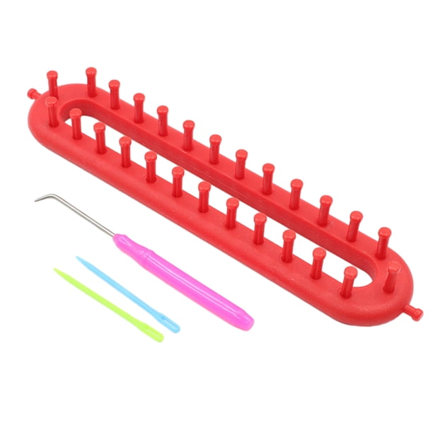 Billuyoard Kit de tejido de telar de plástico, herramienta de elaboración ligera y duradera, equipo de tejido de telar De coser
