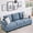 Blue, variant on Modern 89 in 3-Seater Sofa for Living Room, Comfy Couches with Deep Seat, Chenille Couch with Cup Holders and Side Storage Pockets for Apartment Lounge, Blue