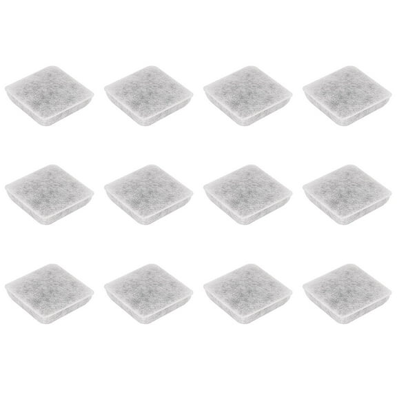 NISPIRA Premium Charcoal Water Filter Replacement for Petmate Replendish Mason Pet Fountains, 12 pk
