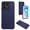 Blue, variant on Shockproof Phone Case for Honor X8A Slim Protective Cover Purple