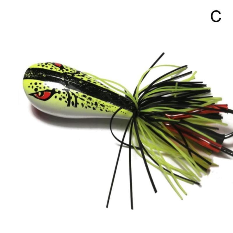 Fishing Bait Jumping Frog Lure Topwater Lure 90mm 10g Double Strong Action  Hooks Jump V3R9 