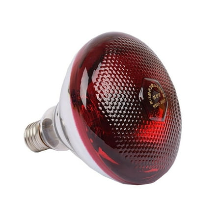 Wide Application 100/150/200/250W Heat Preservation Thickened Hatch Chicken for Poultry,Pet Brood Reptile Habitat Lighting Heating Lamp Bulb Pet Brooder Lamp Breeding Bulb RED 150W THICKEN