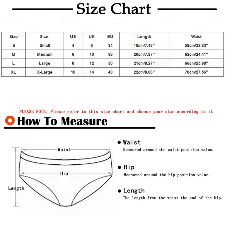 Bigersell Women's Cotton Underwear Clearance Women's Panties Thong Panty  Style P-652 Nylon Brief Panties Ladies Thongs Briefs Mid Waist Women's  Briefs
