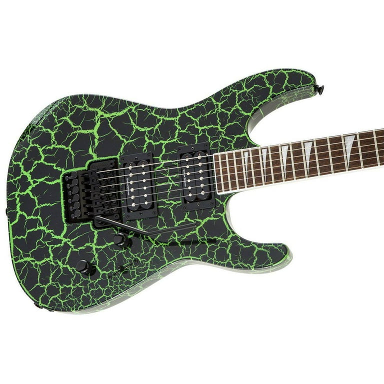 Jackson X Series Soloist SLX Crackle Electric Guitar (Green