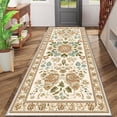 thumbnail image 2 of 2x6 FT Kitchen Runner Rugs Non Skid Washable, Faux Wool Rug Runners for Hallways Bathroom Carpet Runner, Soft Indoor Modern Floor Rug for Entryway Laundry Room, 2 of 11