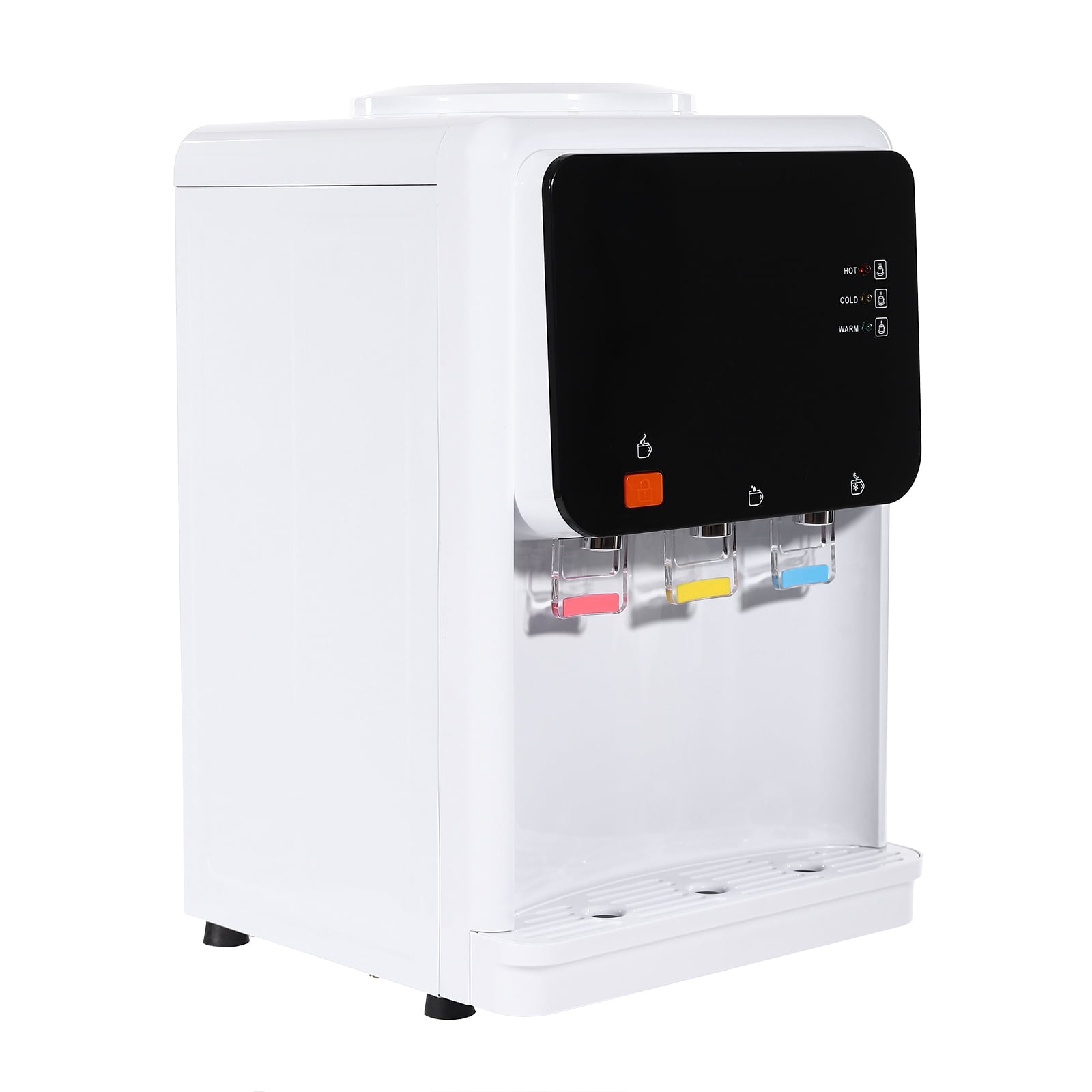 Hot and Cold Water Dispenser, 500W Heating & 75W Cooling with 304 Stainless Steel Liner, Child Safety Lock, Ideal for Offices and Homes