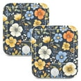 thumbnail image 7 of Yayeee 2-Pack Plug in LED Night Lights with Light Sensors Motion Detectors, Navy Floral Pattern, 7 of 7