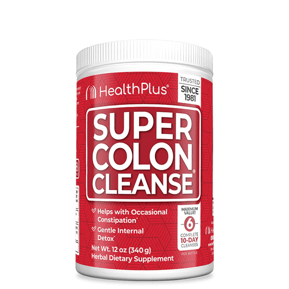 Health Plus Super Colon Cleanse 12 oz Pwdr