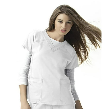 

Women s Sporty V-Neck Scrub Top