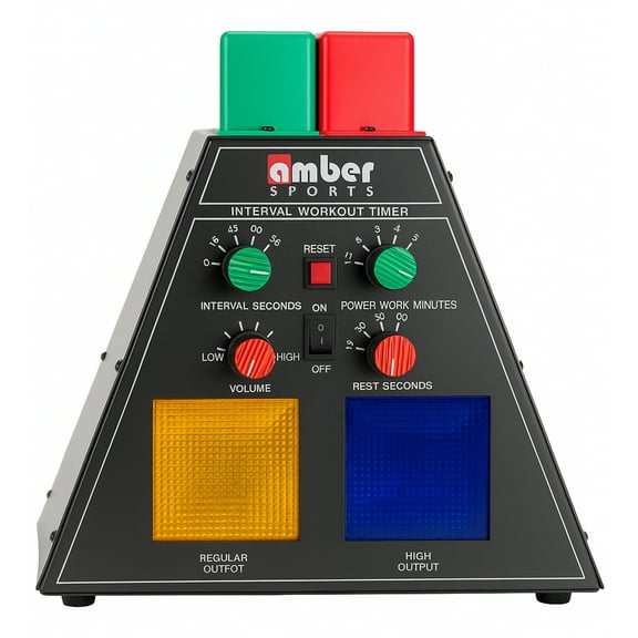 Professional Pyramid Boxing Interval Timer: Professional Gym Timer for Muay Thai, MMA, Kickboxing, Boxing, Martial Arts, and Combat Sports Training