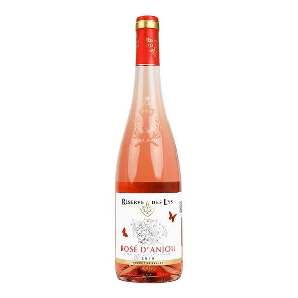 Pack de 6 Vino Rosado Reserve Des Lys Rose D Anjou 750 ml