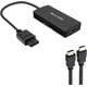 thumbnail image 1 of Adaptador Convertidor de N64 a HDMI Compatible con Conversión 16:9/4:3, Cable de Enlace HDMI para N64 /SNES/NGC/SFC (Plug and Play), 1 of 9