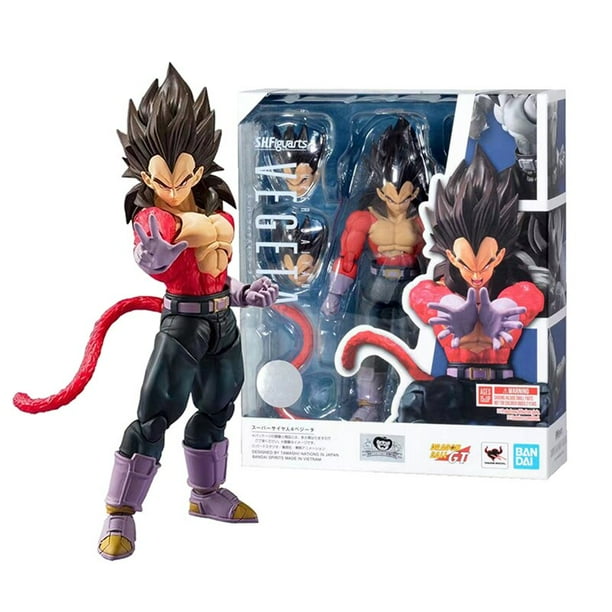 Figuras de acción de Dragon Ball, juguetes coleccionables de Anime, Majin, Vegeta, modelo móvil, Shf, Super Saiyan, God, Vegeta