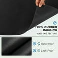 thumbnail image 5 of Okaka Coffee Mat & Dish Drying Mat - Quick Dry, Stain Absorbent (Black, 16"x 24"), 5 of 8