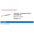 thumbnail image 2 of Trunk Strut - Compatible with 2001 - 2005 BMW 325i 2002 2003 2004, 2 of 2
