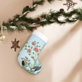 thumbnail image 7 of Honeii Chinoiserie Floral Palm Tree for Christmas Stocking,Large Xmas Stocking,Holiday and Family Stocking for Fireplace Christmas Holiday Party Decoration, 7 of 7