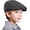 Black, variant on Tweed Newsboy Cap for Boys , 20s Flat Beret for Little Gentlemen Pageboy Fedora Cabbie Herringbone Hat