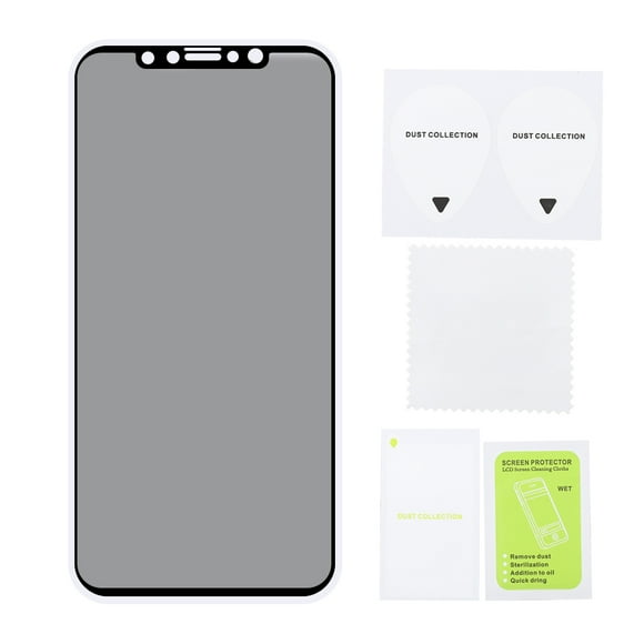 FYBTO 2.5D Mobile Phone Screen Protector Full Screen Silk Screen Anti-spy Film for iPhoneX/XS-090401