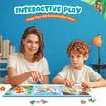 thumbnail image 6 of homicozy Dinosaur Magnetic Puzzles for Kids,36pcs Travel Puzzles for Kids Ages 3-8,Girls Puzzle for Improve Intelligence,Toddler Jigsaw Puzzles,Airplane Activities for Kids Birthday Gifts, 6 of 7