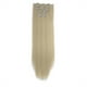 thumbnail image 1 of Extensiones de cabello largo con clip de moda, peluca completamente recta, 1 of 4