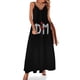 thumbnail image 1 of Vestido sin mangas con centro de rosas rojas, vestido de verano para mujer , ropa de mujer, vestidos de fiesta con estilo de Corea, 1 of 7