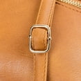 thumbnail image 6 of Leather Small Crossbody Purses for Women Travel Cross Body Bags Lightweight with Adjustable Shoulder Strap Large Capacity Solid Color Brown, 6 of 9