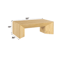 thumbnail image 7 of ACME Harold Contemporary Wood Rectangular Coffee Table in Natural Oak, 7 of 7