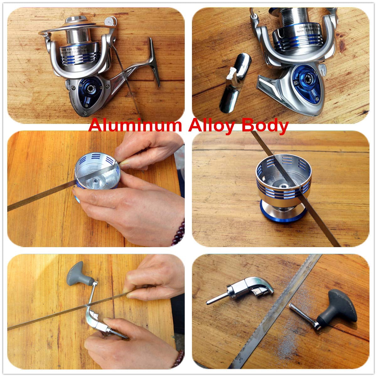 Spinning Fishing Reels For Saltwater Freshwater 3000 4000 5000 6000 7000 Spools Ultra Smooth Ultralight Trout Bass Carp Gear Stainless Ball Bearings Metal Body Ice