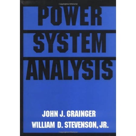 McGraw-Hill Series in Electrical & Compu Power System Analysis (Hardcover)