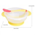 thumbnail image 2 of Suction Cup Bowl, Tasteless Non- Baby Tableware Set Bright Color  For Children Over 6 Months Years Old For Newborn, 2 of 8