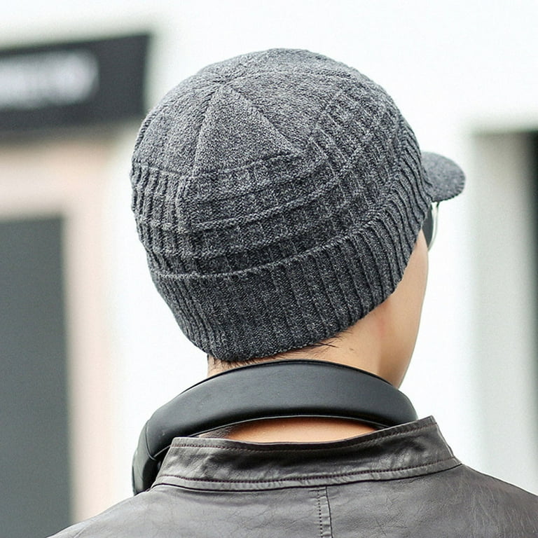 Grey Woolen Caps For Mens Buy Grey Caps Hats For Men By Bharatasya