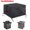 A-Black, variant on Last Chance 1X Waterproof Fire Pit Cover,Waterproof Fire Pit Cover 36X36X24Inch (92*92*61Cm),Patio For Inch Cover 36X36X24 Fire Heavy Duty Housekeeping & Organizers