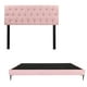 thumbnail image 1 of Base Cama Slim King Size + Cabecera Arlo Trinity Pink, 1 of 8