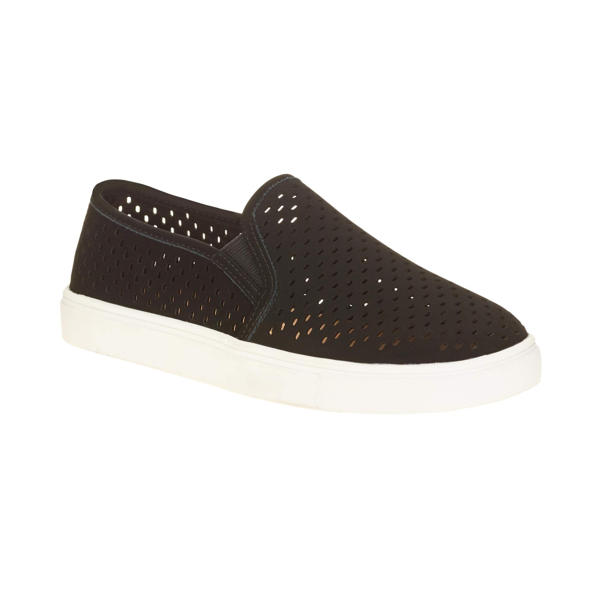 time and tru slip on sneakers