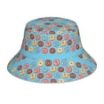 thumbnail image 1 of Balery Cute Donut Sombreros para el sol para hombre y mujer, sombrero de pescador con UPF 50+, 1 of 6