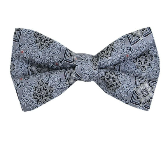 FBTZ-1119-Silk Mens Designer Fashion Self Tie Bow Tie