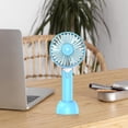 thumbnail image 6 of Handheld Fan Personal Portable Fan Adjustable Table Fan Desk Fan with Base Summer Air Cooling Fan for Hiking Traveling Indoor Outdoor, 6 of 8