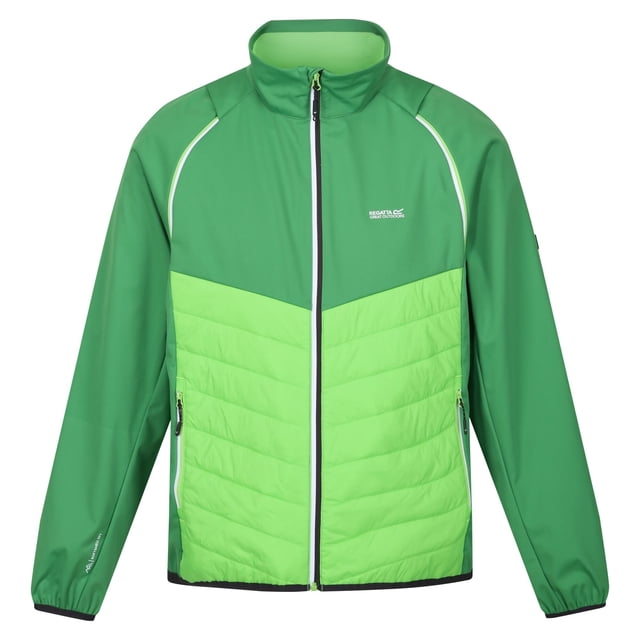 Regatta - Chaqueta Softshell Steren Hybrid para Hombre (Campo Verde, Verde Jasmín)