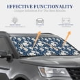 thumbnail image 4 of Sikiie Lilies Flowers Print Foldable Car Windshield Sun Visor, Car Window Sunshade Suitable for Sedan, SUV and Truck Car Accessories-Medium, 4 of 6